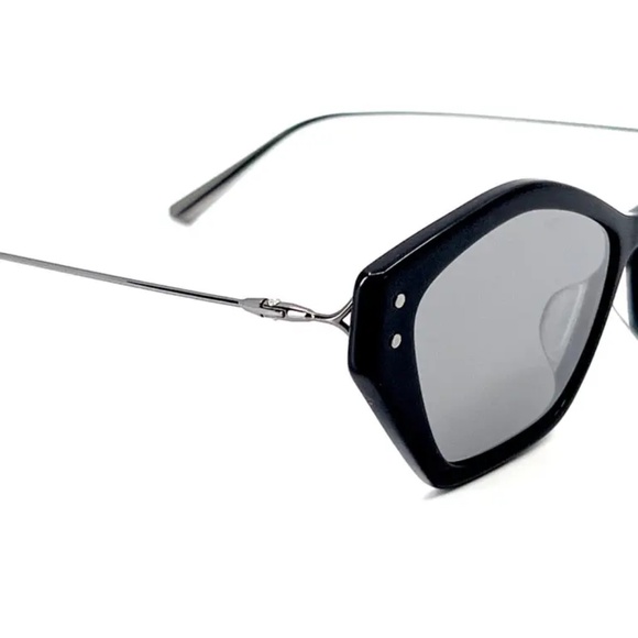 NWT Dior MissDior S1U Cat Eye Sunglasses in Black Silver Mirror - Picture 10 of 14